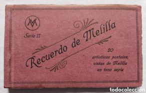 Postales: MELILLA SERIE II 20 VISTAS BLOC POSTAL C. 1920